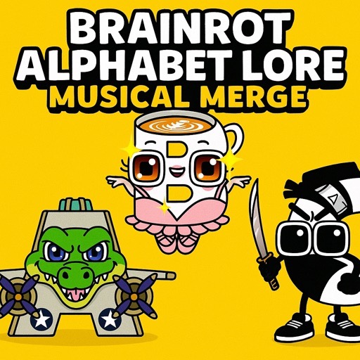 Brainrot Alphabet Lore Musical Merge