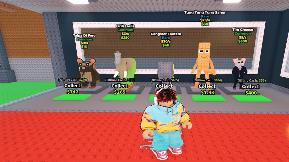 Player stealing a brainrot orb